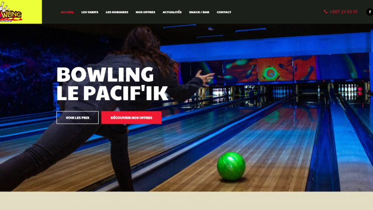Nouveau site : Bowling.nc !